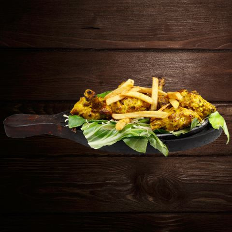 افخاذ الدجاج مع الزبادي