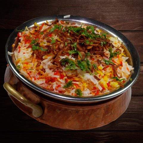 ارز برياني خضار